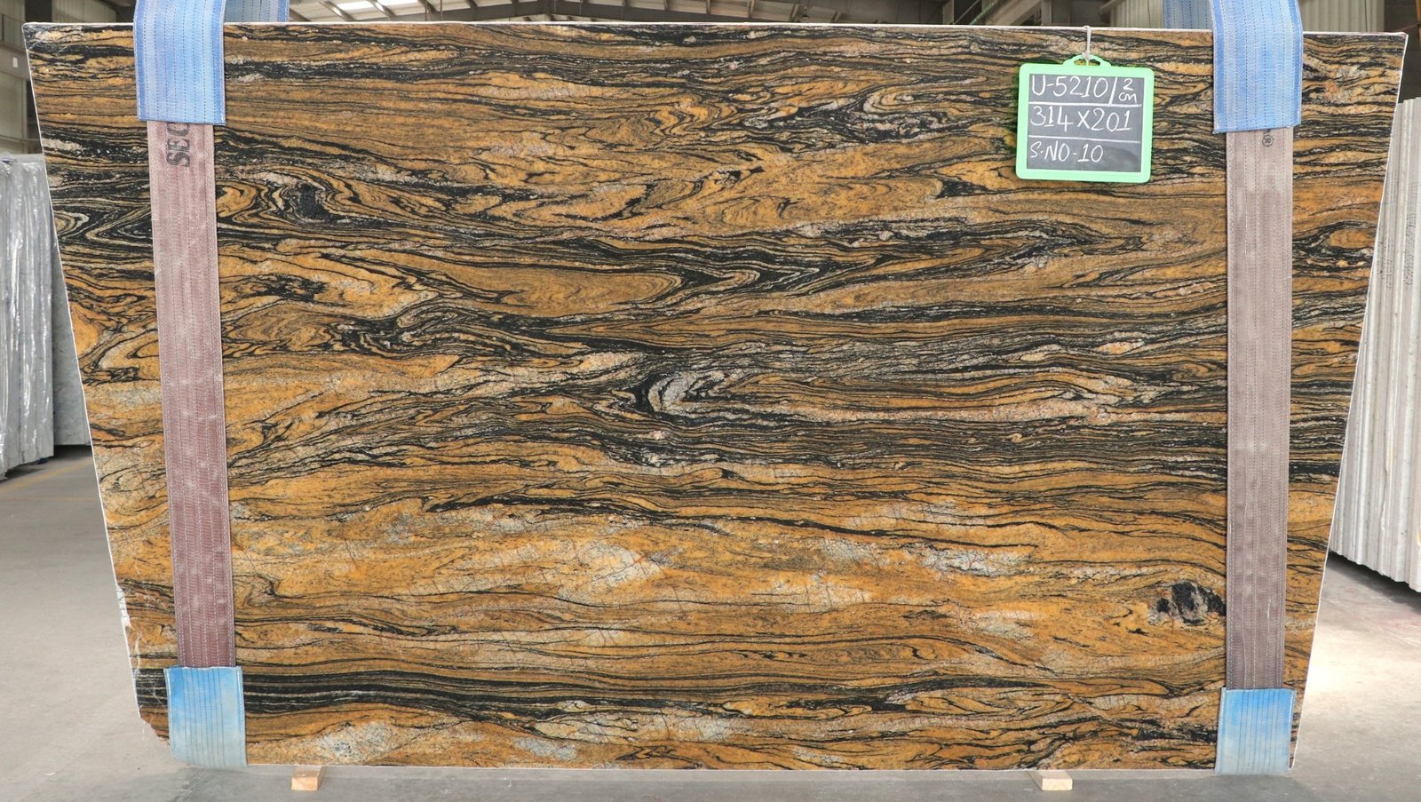 Fusion Gold Granite slab