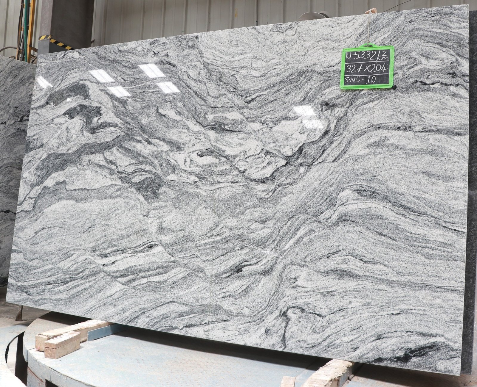 Viscount White Granite slab