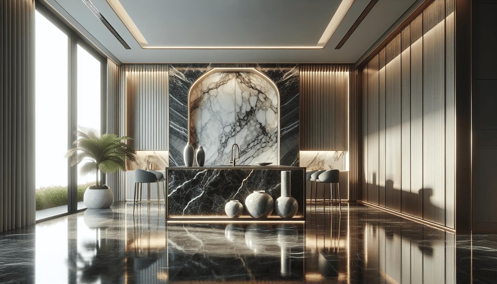 Bespoke stone interior